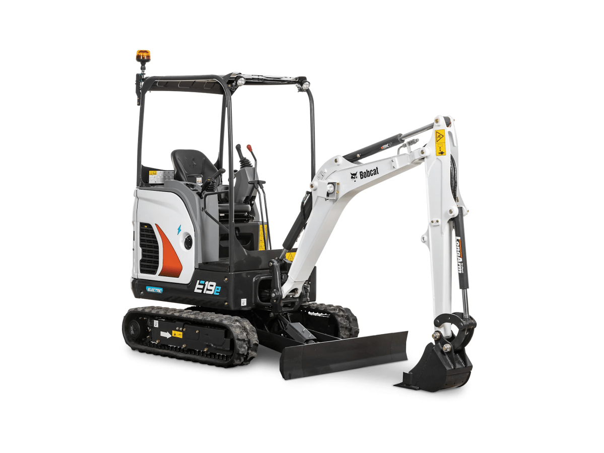 Bobcat E19e Electric Mini Excavator